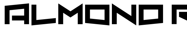 Almond Rocks font preview